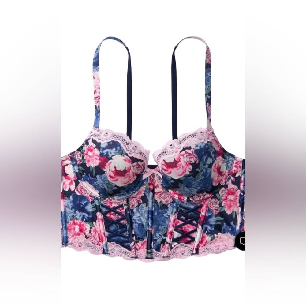Bin 1C Victoria's Secret longline 34C BRA corset bra 34C dream angels